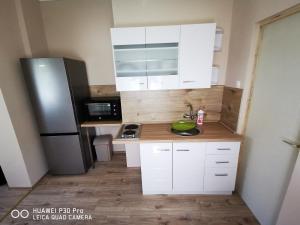 Kuchyňa alebo kuchynka v ubytovaní Renáta Apartman