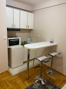 Studio SM Kragujevac tesisinde mutfak veya mini mutfak