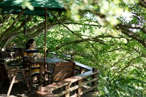 Zahrada ubytování Villa SACHIIBARU 浜辺の茶屋 の 宿