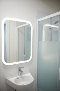 A bathroom at Gartenhaus5