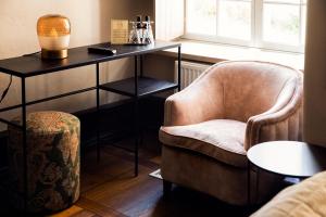 Posezení v ubytování Hotell Visby Börs