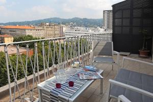 Balkón alebo terasa v ubytovaní Appartamento con vista in zona Lingotto by Wonderful Italy