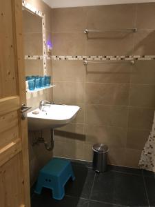 Koupelna v ubytování B&B Alte Sägemühle Schlommefurth + 16 fotografií