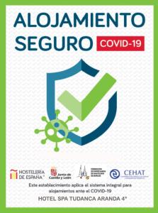 Certifikát, hodnocení, plakát nebo jiný dokument vystavený v ubytování Hotel Spa Tudanca Aranda