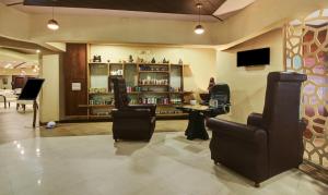 Телевізор і / або розважальний центр в Hotel Shree Daan
