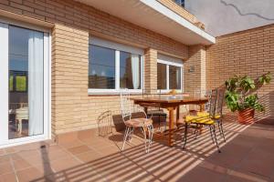 Μπαλκόνι ή βεράντα στο Can Stella, luminoso apartamento de playa en Costa Dorada - Tarragona