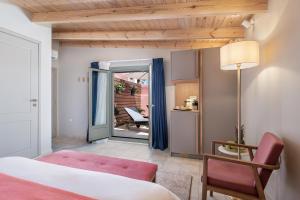 Voodi või voodid majutusasutuse Viaggio Elegant Rooms toas