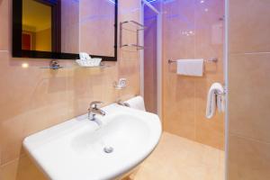 Koupelna v ubytování Boutique Hotel Puccini