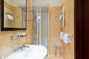 Koupelna v ubytování Boutique Hotel Puccini