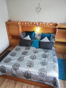 Cama o camas de una habitación en Privat Ludmila