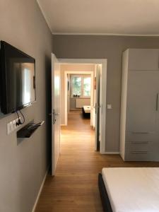 A television and/or entertainment centre at Gartenhaus5