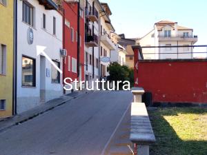 The building in which a panziókat is located