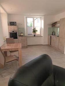 Kuchyň nebo kuchyňský kout v ubytování Business Apartment Turgi