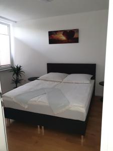 Postel nebo postele na pokoji v ubytování Business Apartment Turgi