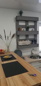 A kitchen or kitchenette at Butas Vytauto 7-4