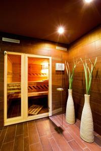 Postelja oz. postelje v sobi nastanitve Hotel Paka