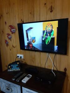 Et tv og/eller underholdning på Flat Filtro Dos Sonhos + 50 billeder