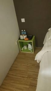 Postel nebo postele na pokoji v ubytování My Family Hotel