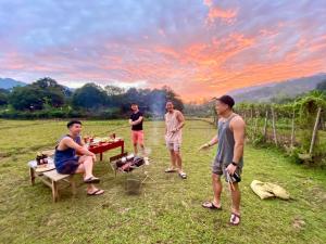Khách lưu trú tại Meadow Mai Chau Homestay