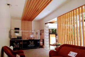 Kuchyň nebo kuchyňský kout v ubytování Monallan Boracay Hotel
