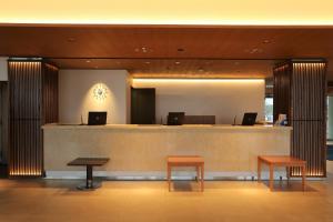 Lobbyen eller receptionen på Shodoshima International Hotel