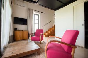 TV a/nebo společenská místnost v ubytování Dai Gresy - In Langa