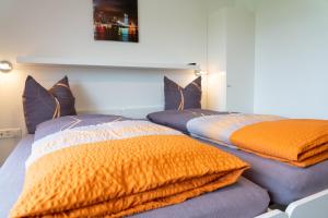 Postel nebo postele na pokoji v ubytování Anstatthotel Schafisheim - self-check-in