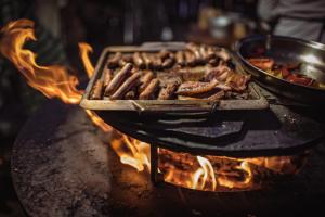 Grillaðstaða í boði fyrir gesti á hótelinu