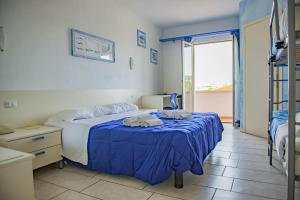 Postel nebo postele na pokoji v ubytování Hotel del Sole