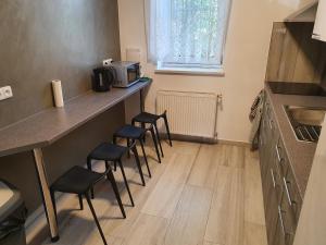 Dapur atau dapur kecil di Penzion DUHET