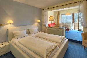 Katil atau katil-katil dalam bilik di Hotel Bären
