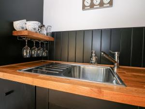 Kuchyň nebo kuchyňský kout v ubytování Kub House