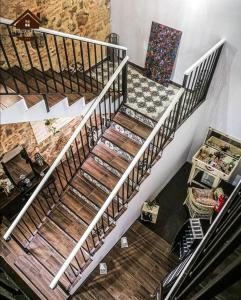 Poschodová posteľ alebo postele v izbe v ubytovaní HOTEL RURAL TOCAMPAVI