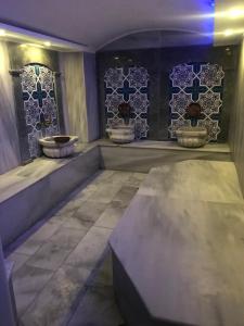 Χώρος καθιστικού στο Sultanahmet Milan Hotel&SPA