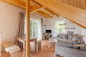 Χώρος καθιστικού στο Ferienhaus Natzel