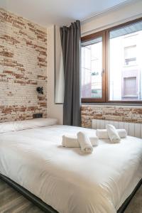 Postel nebo postele na pokoji v ubytování Pension H30 SALCES Licencia HBI01292