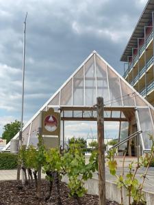 Aed väljaspool majutusasutust Kurhotel Pyramide Bad Windsheim