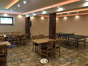 Restaurace v ubytování Chata "na Końcu" Świata