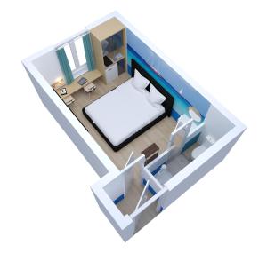 Půdorys ubytování SMILE APPARTS - Appartements - Au coeur de Lorient - Au calme - Tout Confort