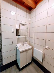 Koupelna v ubytování Kishíd Vendégház Pilismarót