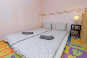 Posteľ alebo postele v izbe v ubytovaní Budapest Three Cats Hostel