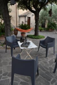 Posezení v ubytování case vacanza Il Castello