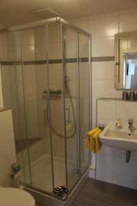 Ванна кімната в Pension Brunnenhof