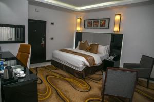 Katil atau katil-katil dalam bilik di GreenPoint Hotel