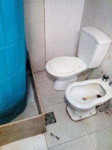 Phòng tắm tại Amplio 2 Dormitorios en Cofico