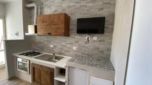Kuchyňa alebo kuchynka v ubytovaní Agriturismo Casa Orsini