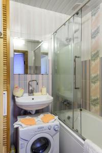 Ванная комната в Apartment Kallisto Airport Expoforum