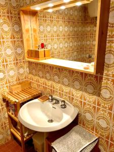 Et badeværelse på Chalet dell'Orso