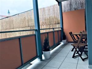 Балкон або тераса в Rezidence pod zámkem Mikulov - apartmán 205 B