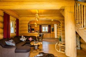 Posezení v ubytování Alpenchalet St.Ulrich